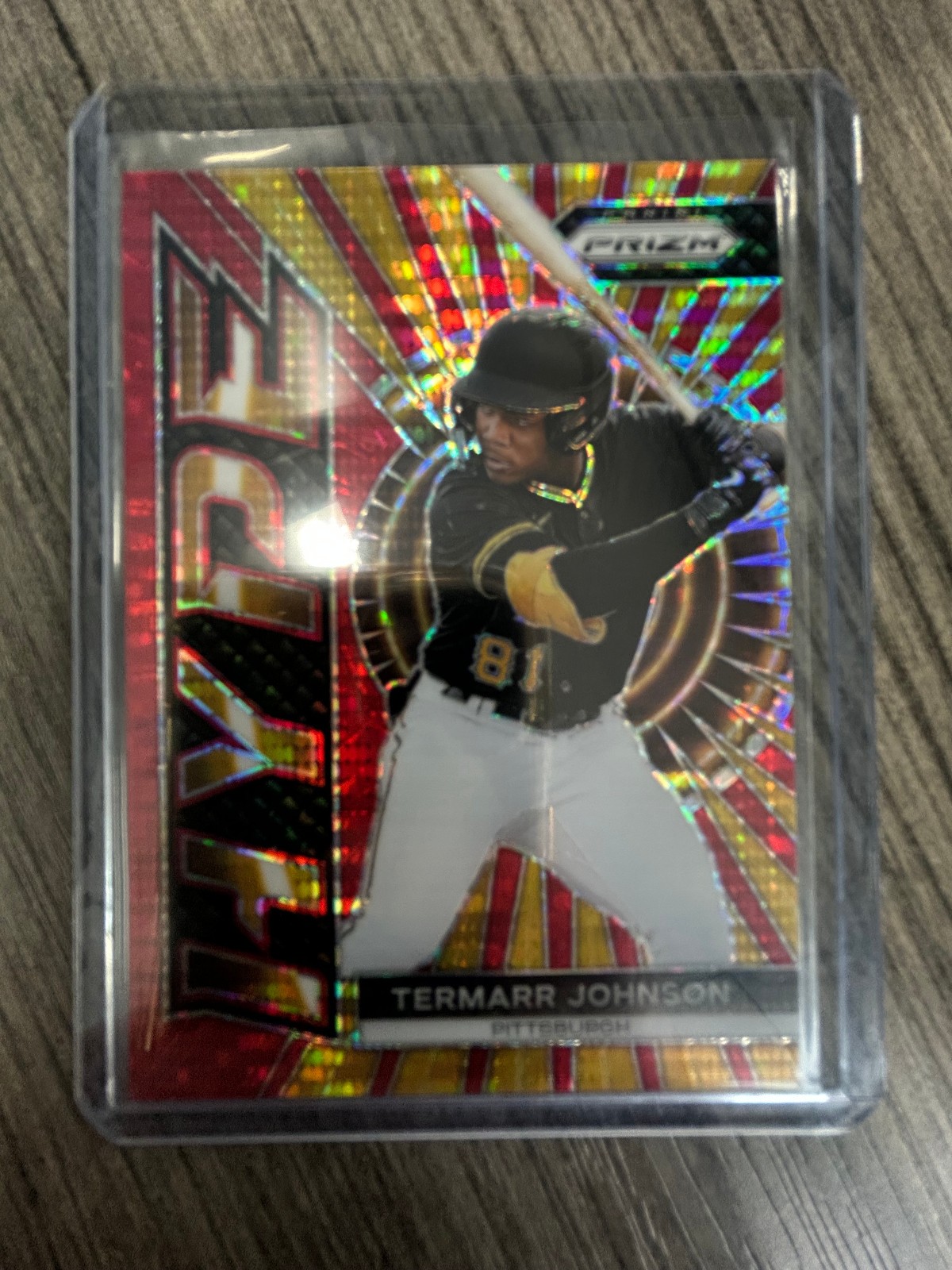 2024 Panini Prizm - Hype Termarr Johnson #2 Red Pulsar Prizm /399 (RC)