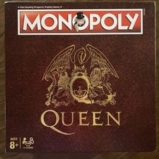 Monopoly Queen Edition 2-6 Players Ages 8+ Barely Used One Time!