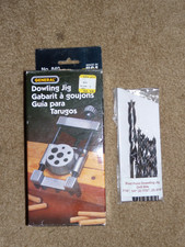 General Doweling Jig No 840 6-Hole Turret Type~ Brad Point Driil Bits USA!!