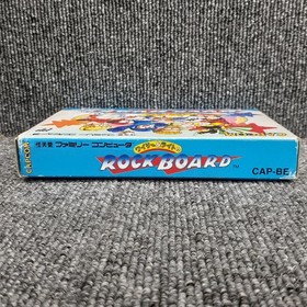 CAPCOM Wily & Light's ROCK BOARD That's Paradise Famicom Software