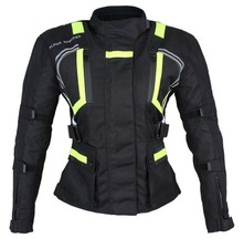 Alpha Speeds Damen Motorrad Textil Jacke Biker wasserdicht Jacke mit Protektoren