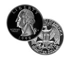 1965 - 1998 Quarter Proof roll Clad ( 40 Coins ) Random Mix
