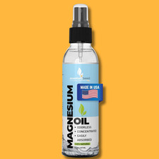 100 Pure Magnesium Oil Spray 8 fl oz - Quick Absorbing Muscle  Joint Relief ..
