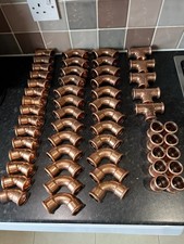 Copper M-Press Fittings 28mm, 22mm, 15mm WRAS Certified Plumbing Fittings