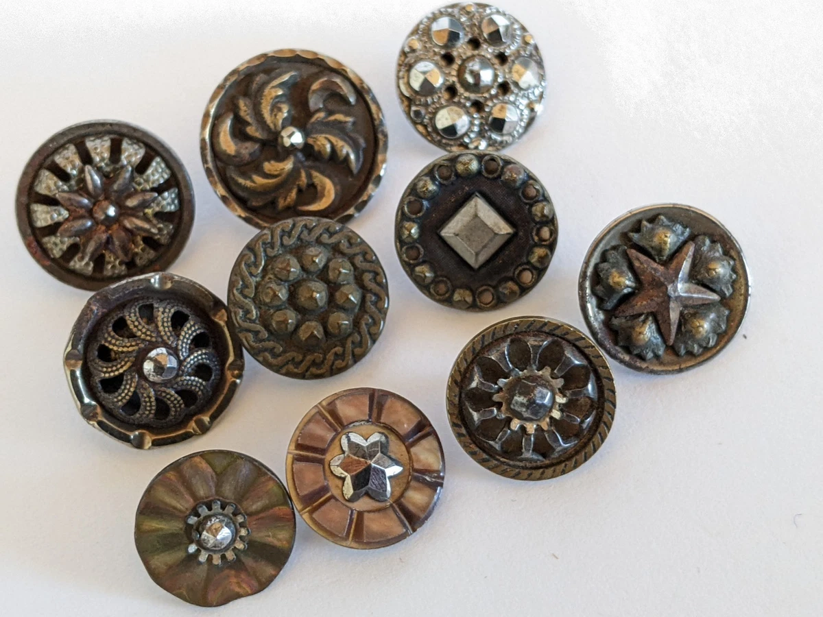 Steel Antique Sewing Buttons for sale | eBay
