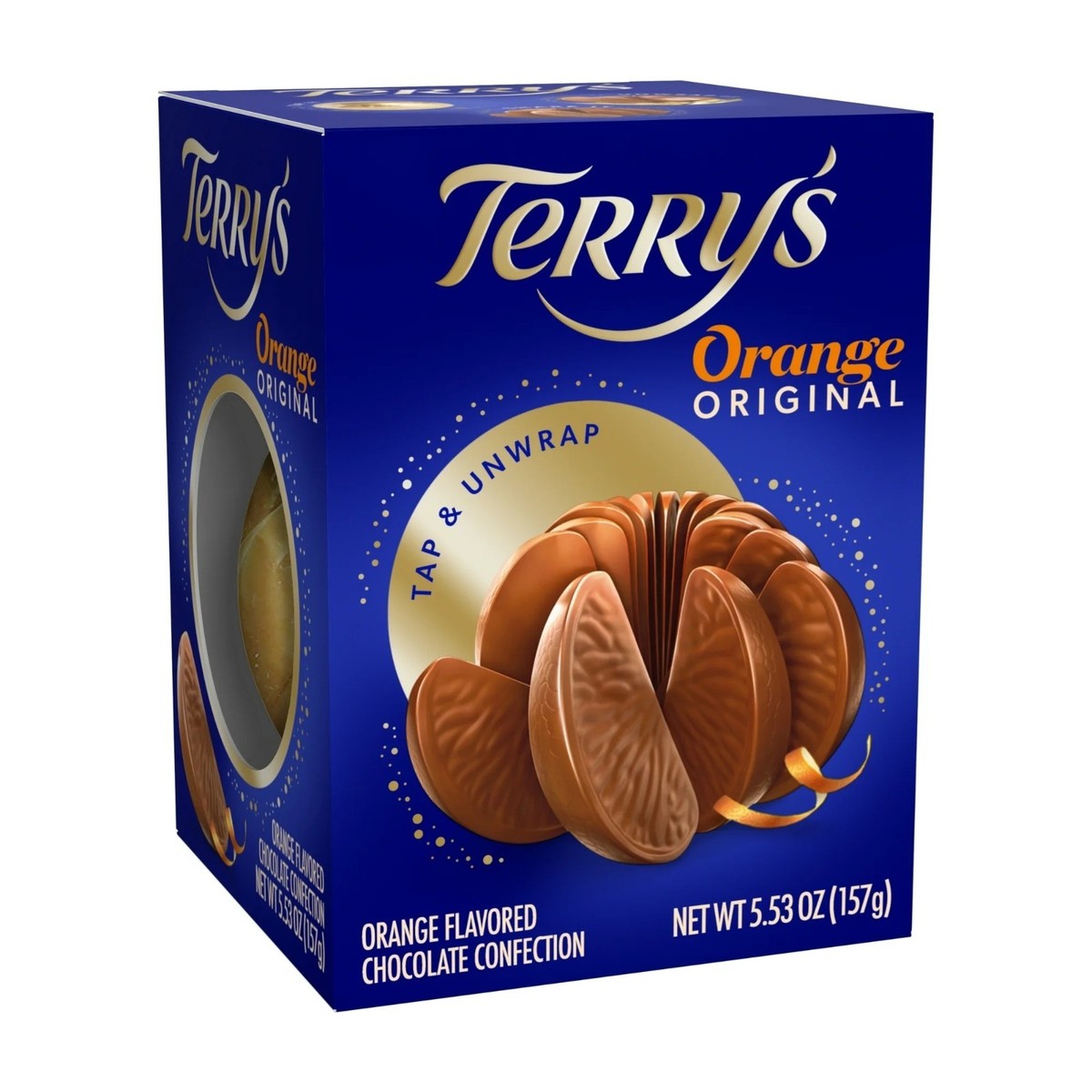 Terry's Chocolate Orange Oil-Infused 20 Break Apart Sections Candy