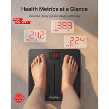 RENPHO Digital Body Weight Scale Highly Accurate Scale for Weight LED Display US