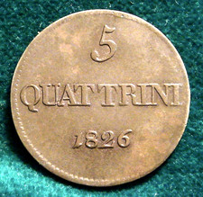 TOSCANA GRANDUCATO LEOPOLDO II DI LORENA 5 QUATTRINI 1826 NON COMUNE NC