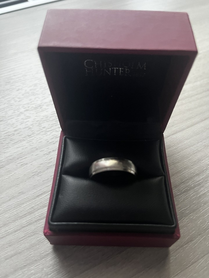 palladium wedding ring mens eBay UK