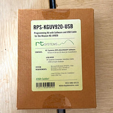 RT Systems RPS-KGUV920-USB Programming Kit, Software & USB Cable for KG-UV920
