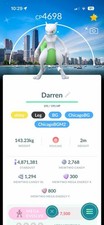 Pok mon GO Shiny Mewtwo Level 50 Triple Move With Chicago 2026 Background