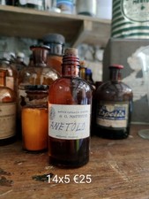 Antica bottiglietta bottiglia farmaceutica farmacia