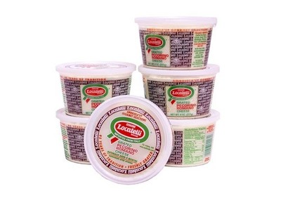 Locatelli Grated Pecorino Romano, 8 Oz Cups (Pack Of 6)