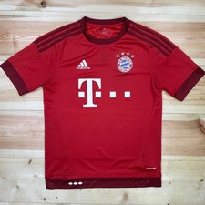 Adidas Bayern Munich Home 2015/2016 Soccer Jersey Youth Sz XL *EUC