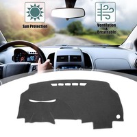 Dashboard-Abdeckung Grau Rutschfest Uv-Schutz FüR Honda Civic 2006-2011