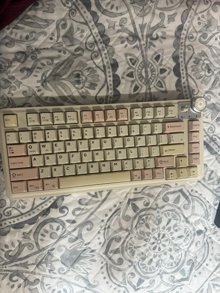 MKey PRO 75% TKL Wireless Mechanical Gaming Keyboard, Tri-Mode Bluetooth 5.2/... - Image 3 of 3