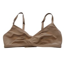 Negative Women's Bra Size 2 Silky Non-Wire Bra Wire Free Wireless Semi-Sheer