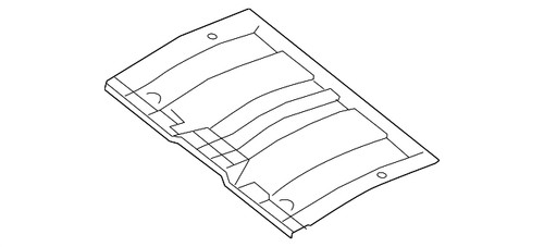 Genuine Subaru Rear Shield 59024FJ030