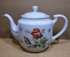 Vintage Occupied Japan Teapot Floral Pattern