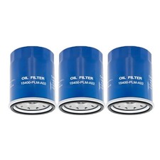3x Oil Filters For 2002-24 Honda Accord Civic Acura Odyssey Pilot 15400-plm-a02