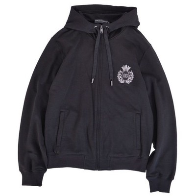 Dolce & Gabbana Hoodie Hoody Zip up Sweatshirt Cotton Mens 50 (l) Used MOLO-0