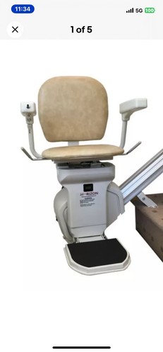 Ameriglide Horizon Plus Stairlift Complete (Rail , hardware, 2 remotes)