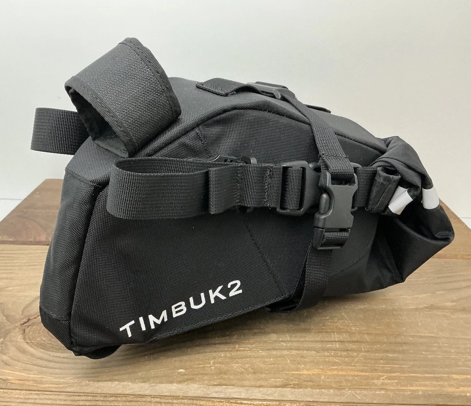 Timbuk2 Sonoma Сиденье Упаковка Велосипедная Сумка Черная Велосипедная Упаковка Отличное - Изображение 4 из 4