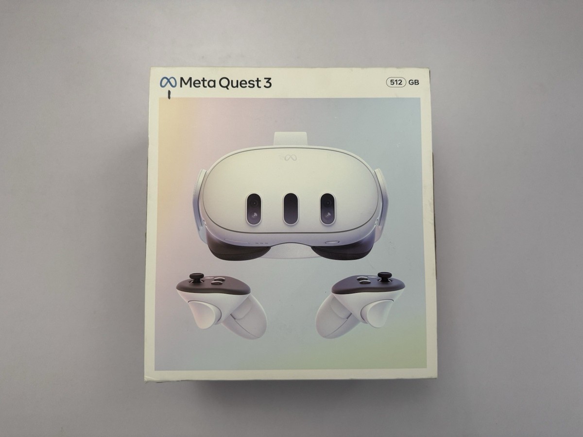 Meta Quest 3 512GB Standalone VR Headset with Asgard's Wrath