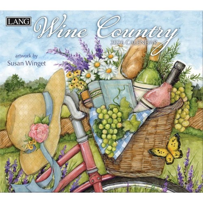 #ad Lang Wine Country 2026 Wall Calendar – 12 Month Calendar $18.99