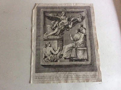 Vergöttlichung der Kaiserin Faustina Kupferstich 1761  RNT - Bild 1 von 3