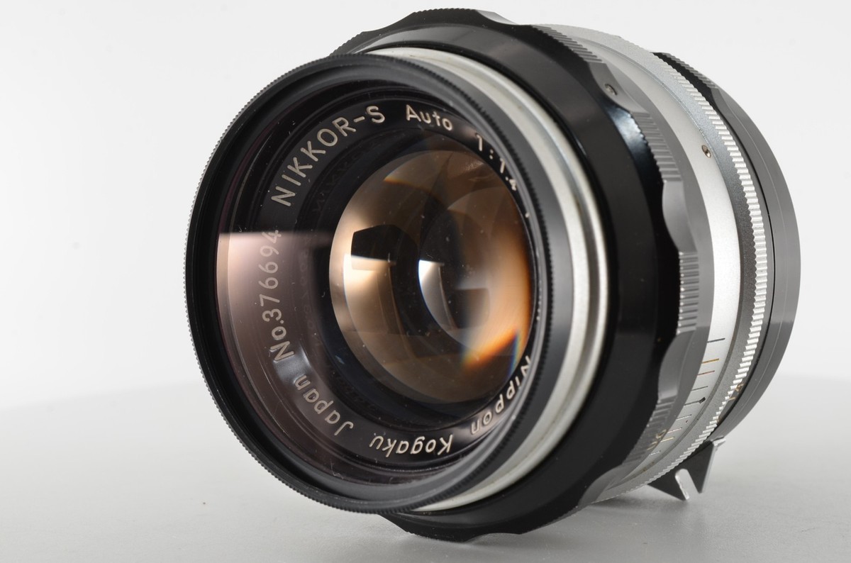 Nikon Nikkor-S Auto Non Ai 50mm f1.4 MF Lens from Japan [Many