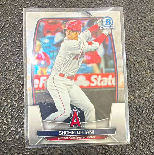 Topps 2023 Bowman Chrome Shohei Ohtani #67 Los Angeles Angels MLB Card