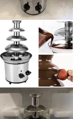 Chocolate Fountain 4 Tier Stainless Steel