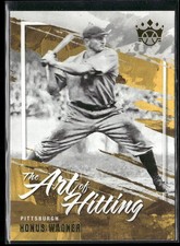 2022 Panini Diamond Kings #AH-9 Honus Wagner The Art of Hitting