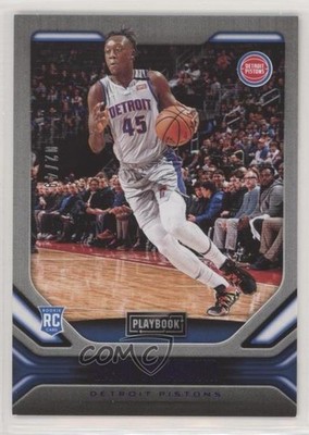 2019 Panini Chronicles Playbook Purple 2/49 Sekou Doumbouya #172 Rookie RC v9t