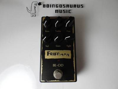 Friedman Amplification BE-OD Brown Eye  Overdrive Effects Pedal