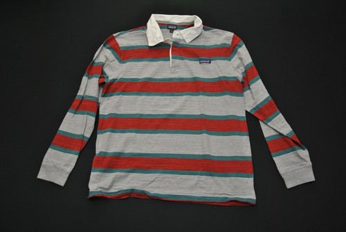 Patagonia Rugby Shirt Men's XL Cotton 