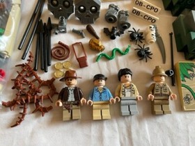 LEGO Indiana Jones Temple Escape #7623 - 100% Complete w/Manual