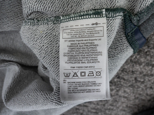Utah Jazz Sweatshirt Mens Medium Gray Pullover Adidas Logo Graphic Print NBA - Picture 4 of 14
