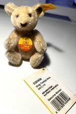Steiff Original Teddy mini blonde 10cm Mohair jointed 030406 0211/10