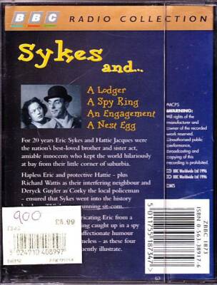 SYKES AND Eric Sykes Hattie Jacques Double Audio Cassette BBC