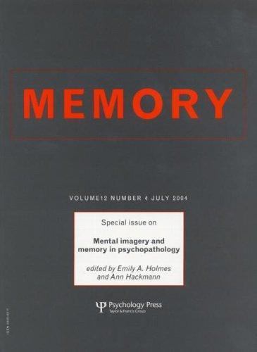 Special Issues of Memory Ser.: Mental Imagery and Memory in ...