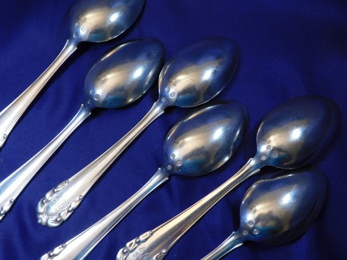 CUCHARA SOPERA OVALADA PLATA .830 GEORG JENSEN LILY OF THE VALLEY - BUEN ESTADO MONO - Imagen 7 de 9