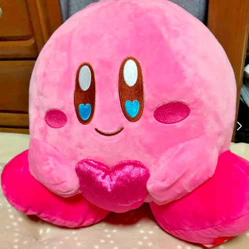 kirby heart plush