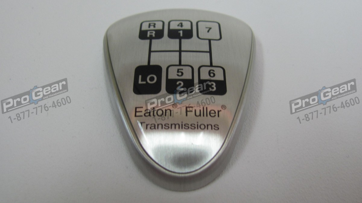 Gear Shift Knob 18-Speed Pattern Medallion For Eaton Fuller