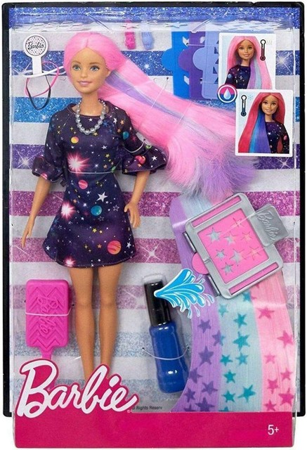 barbie with color changing hair