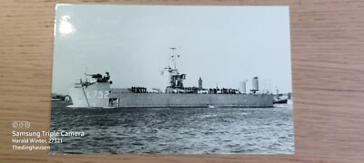 Foto Marineschiff Landungsschiff L 752 Salamander D ca. 14x9cm