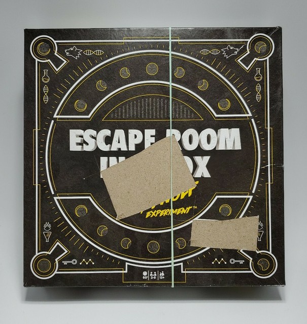 Escape Room In A Box The Werewolf Experiment Mattel Games Puzzles