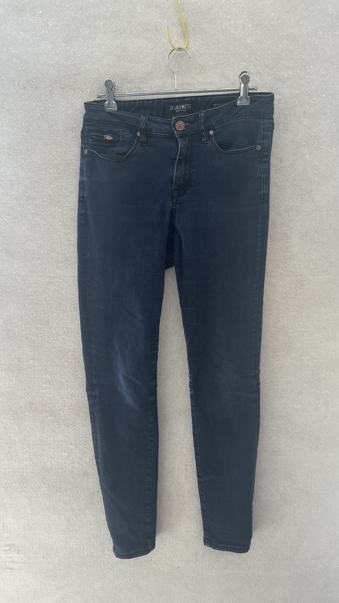 Jeanswest Womens Blue Curve Embracer Skinny Denim Jeans Size