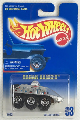 1997 Hot Wheels Blue Card Main line Radar Ranger ORSB Wheels #63 5022